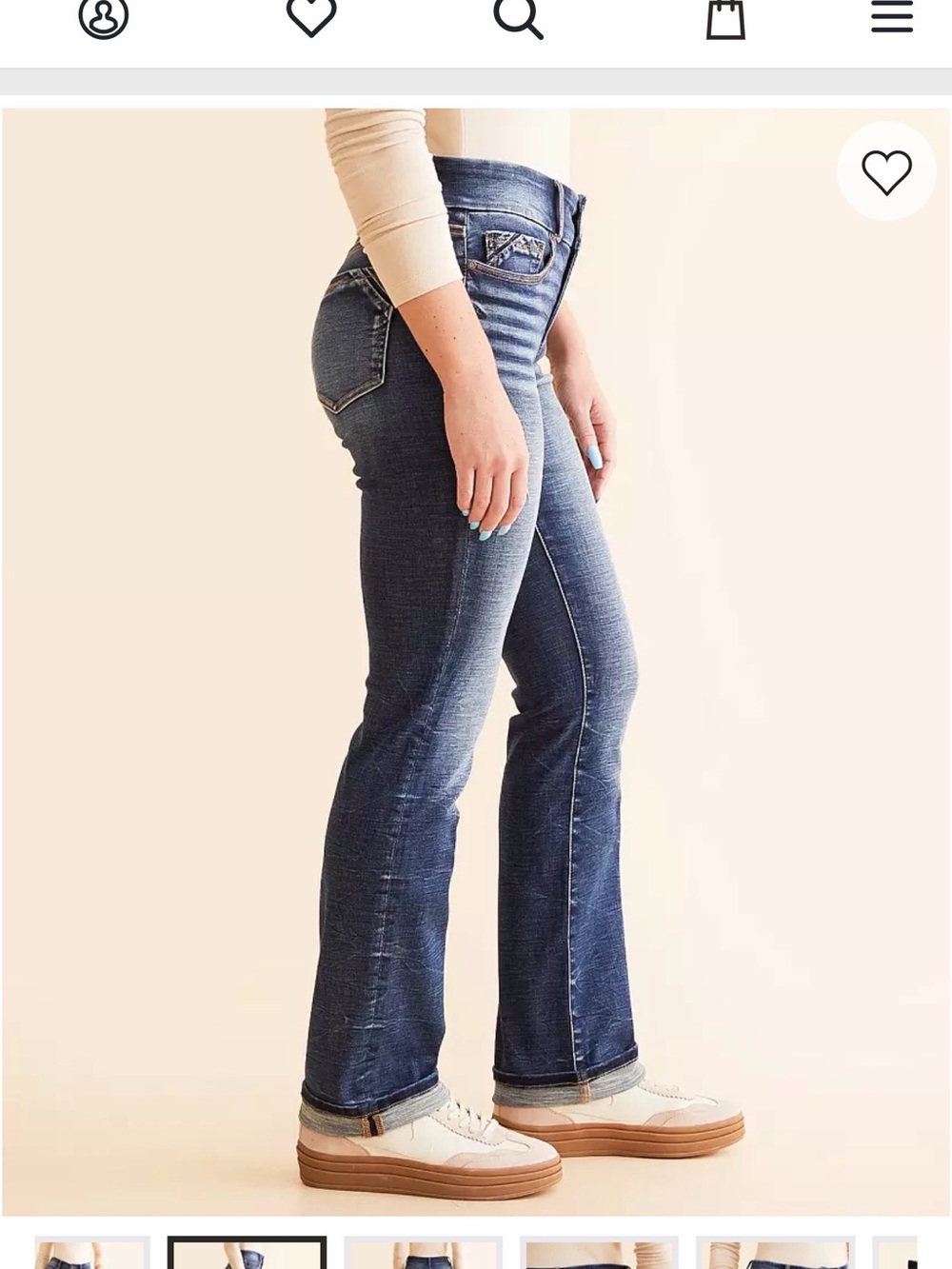 Buckle Black Fit 85 Straight Leg Jeans in Dark Blue Wash